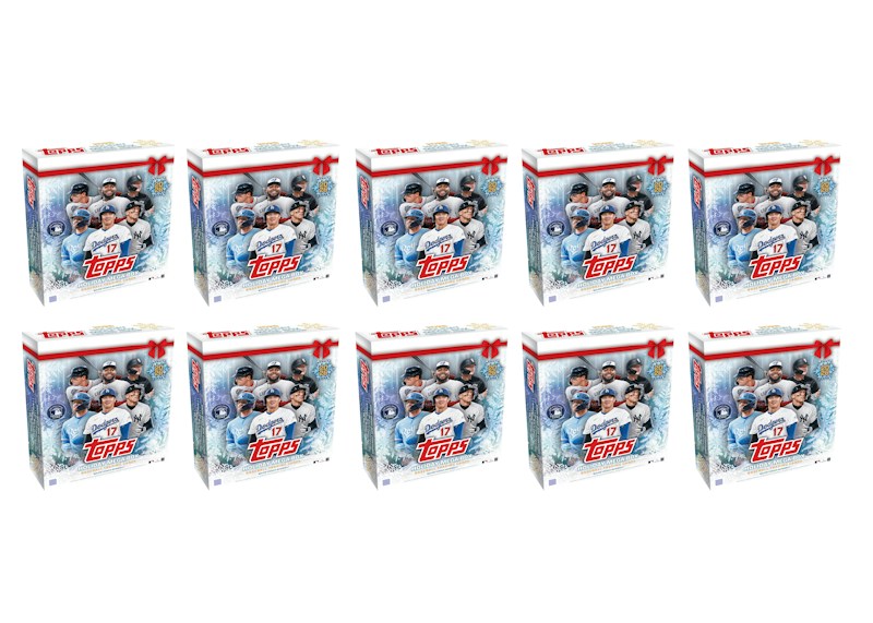 2026 Topps Holiday Baseball Mega Box 10x Lot