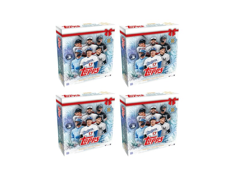 2026 Topps Holiday Baseball Mega Box 4x Lot