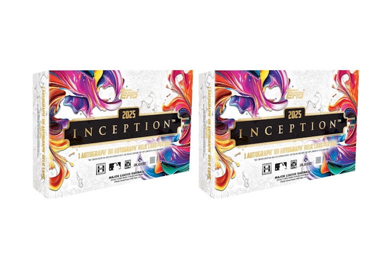 2026 Topps Inception Baseball Hobby Box 2x Lot