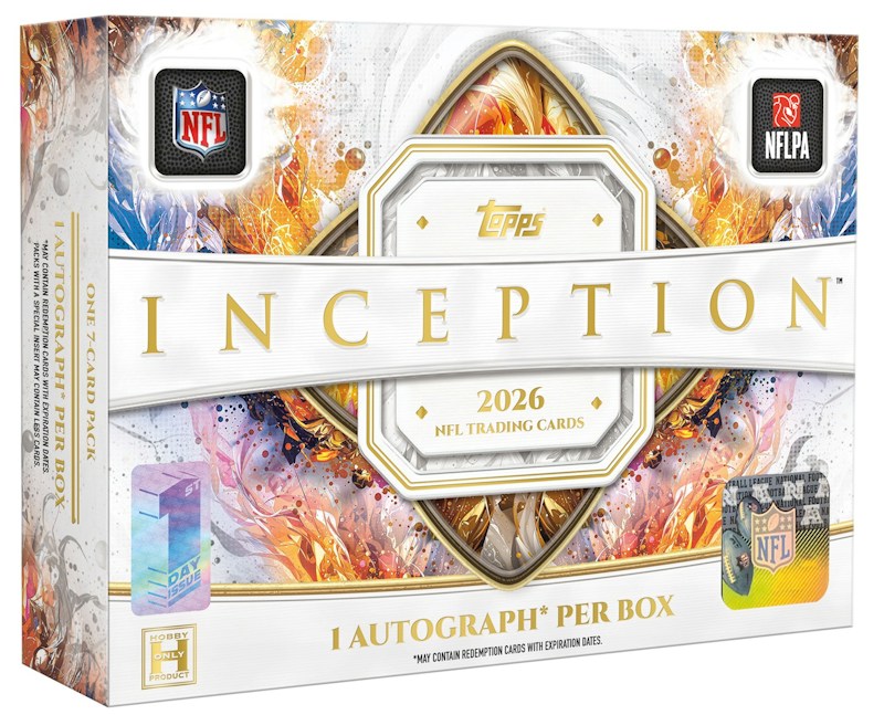 2026 Topps Inception Football First Day Issue