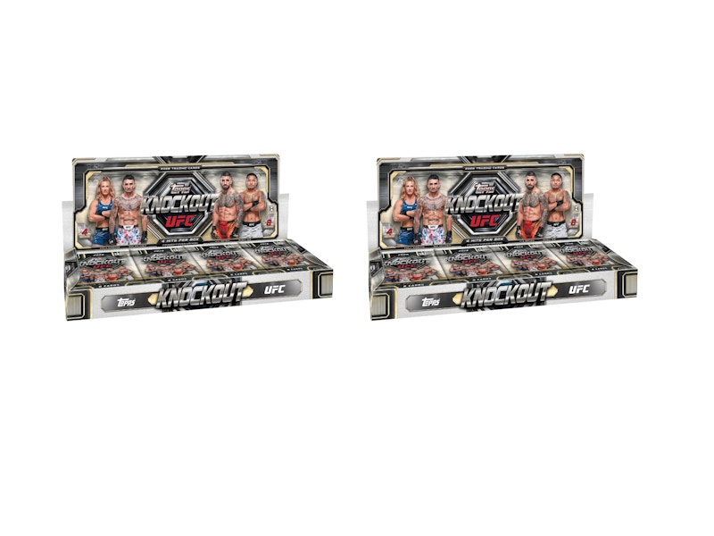 2026 Topps Knockout UFC Hobby Box 2x Lot