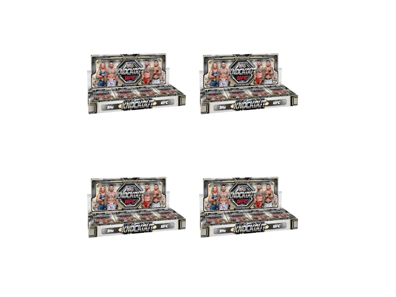 2026 Topps Knockout UFC Hobby Box 4x Lot