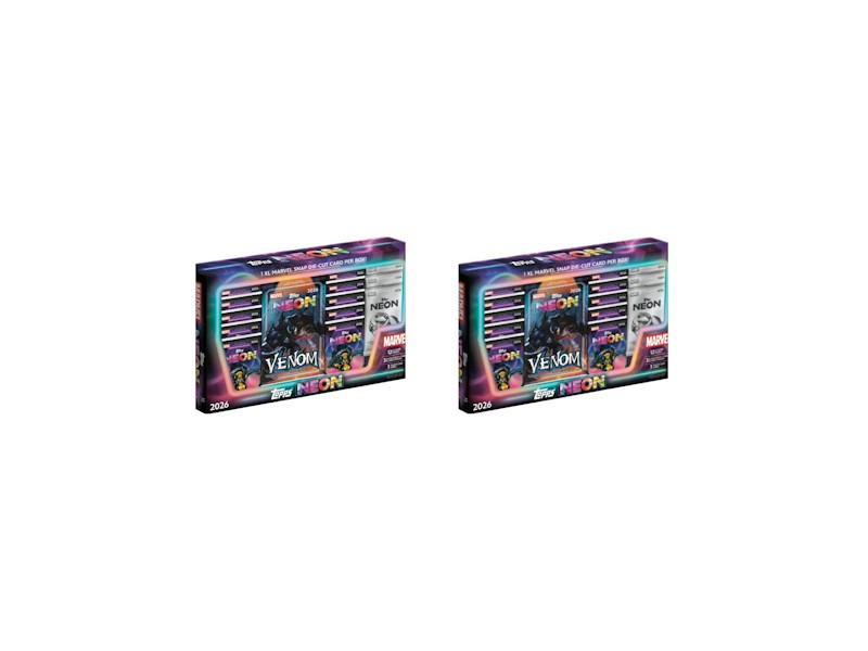 2026 Topps Marvel Neon Super Box 2x Lot