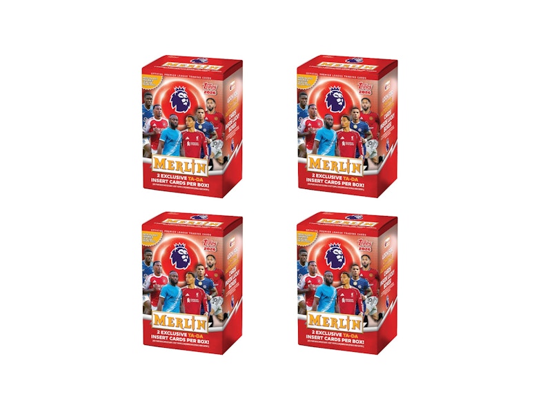 2026 Topps Merlin Premier League Value Box 4x Lot