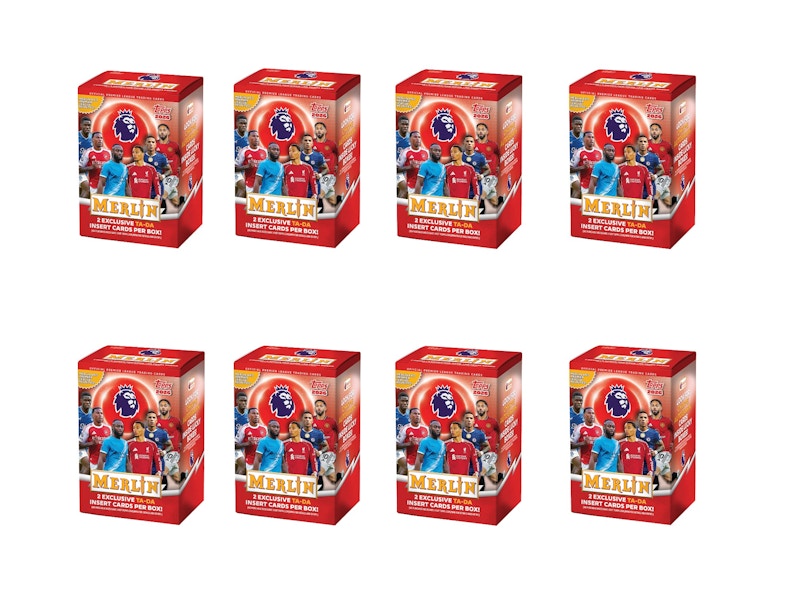 2026 Topps Merlin Premier League Value Box 8x Lot