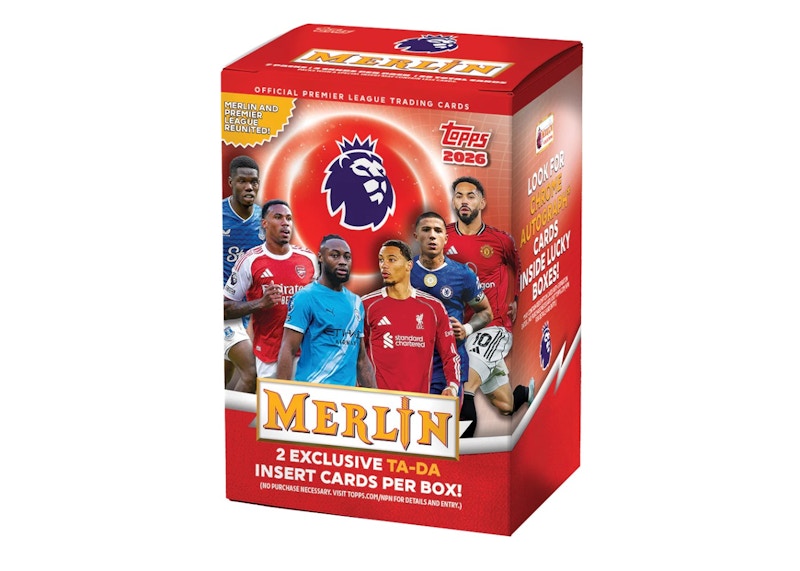 2026 Topps Merlin Premier League Value Box