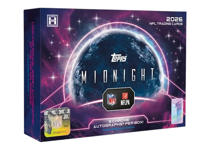 2026 Topps Midnight Football Hobby Box