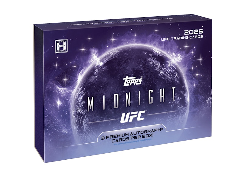 Topps UFC-Hobbybox, Mitternacht, 2026