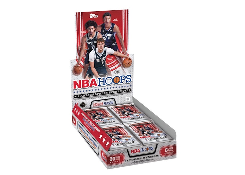 2026 Topps NBA Hoops Basketball Hobby Box