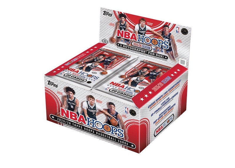 2026 Topps NBA Hoops Basketball Hobby Jumbo Box