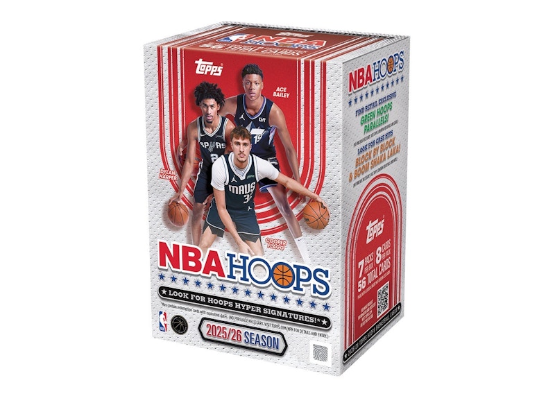 2026 Topps NBA Hoops Basketball Value Box - 2026 - JP