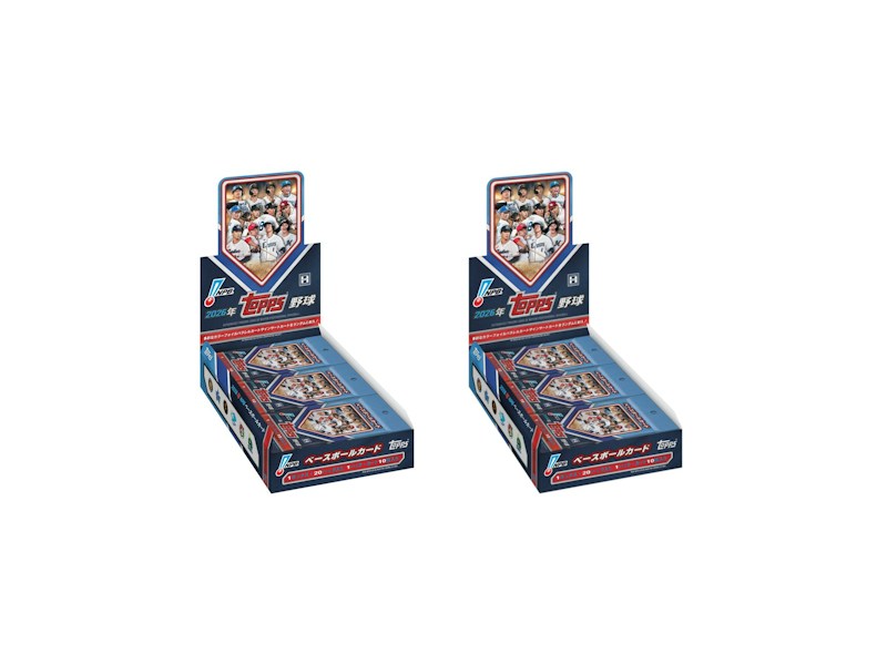 2026 Topps NPB Nippon Professional Baseball Hobby Box 2x Lot