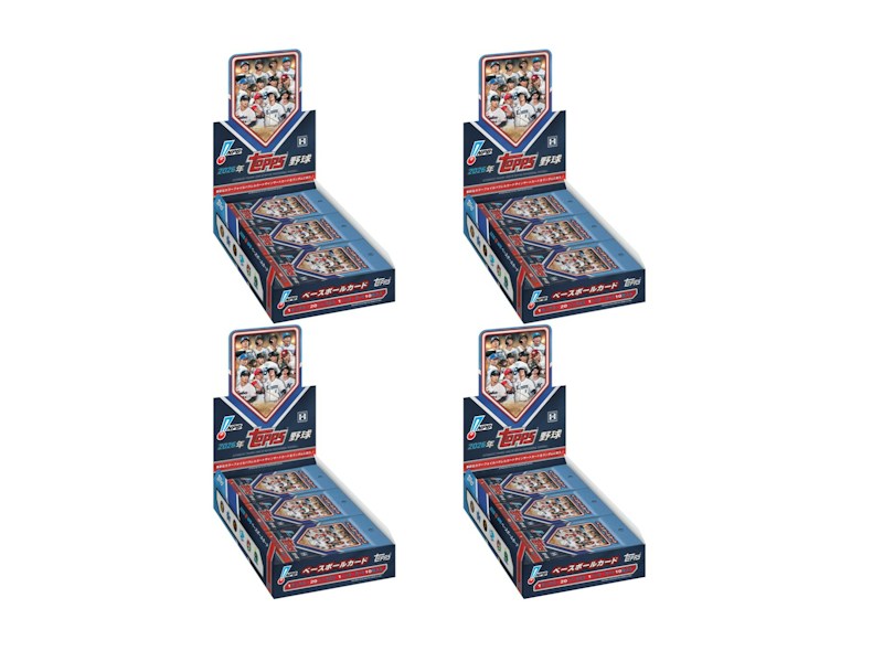 2026 Topps NPB Nippon Professional Baseball Hobby Box 4x Lot