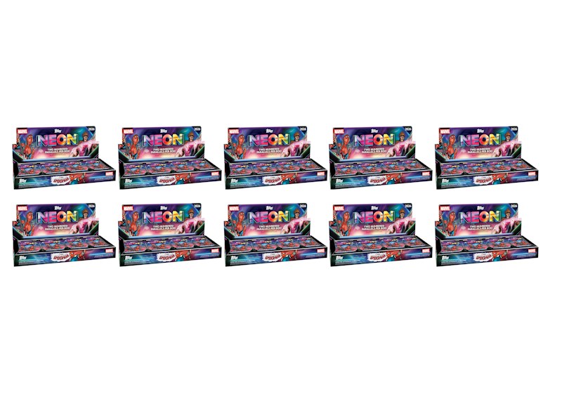 2026 Topps Neon Marvel Hobby Box 10x Lot