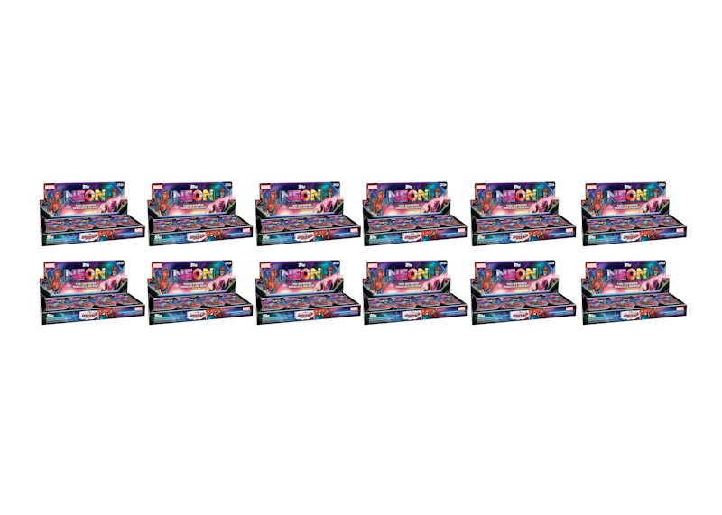 2026 Topps Neon Marvel Hobby Box 12x Lot