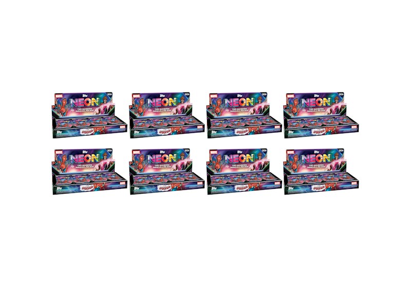 2026 Topps Neon Marvel Hobby Box 8x Lot