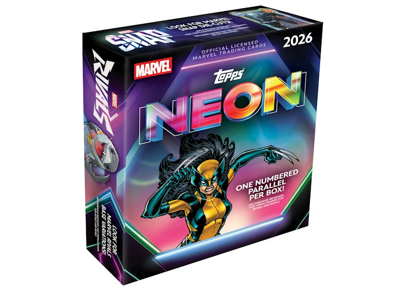 2026 Topps Neon Marvel Mega Box