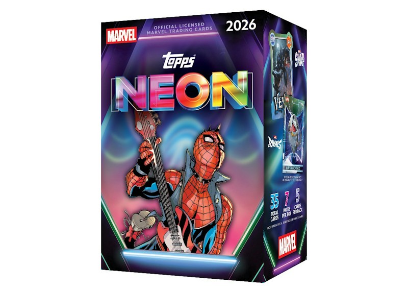 2026 Topps Neon Marvel Value Box