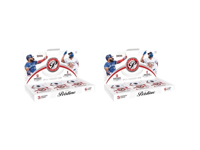 2026 Topps Pristine Baseball Hobby Box 2x Lot
