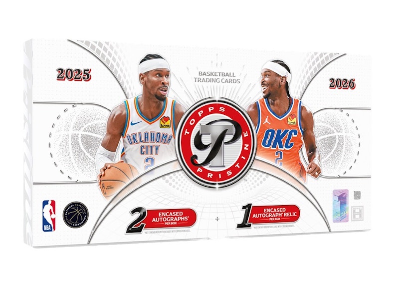 2026 Topps Pristine Basketball First Day Issue Hobby Box