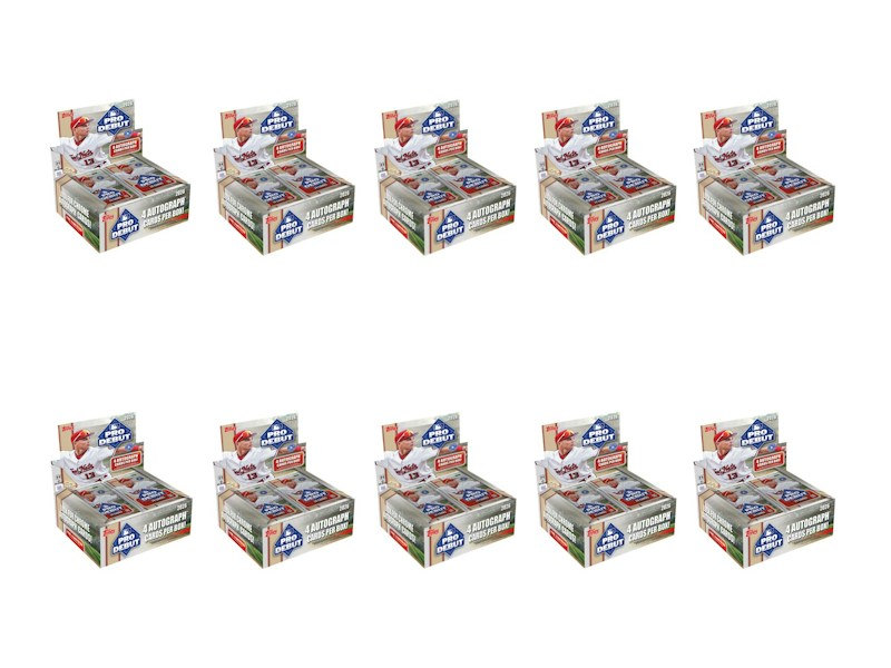 Topps Pro Debut Baseball Hobbybox 2026, 10-teilige Packung