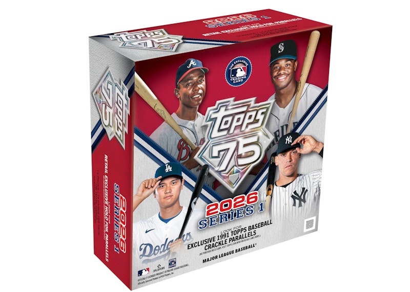 Mega box da baseball Topps Serie 1 2026