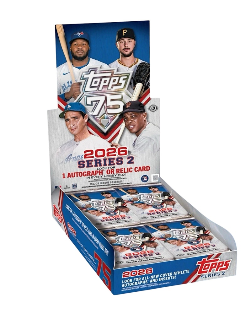 2026 Topps Series 2 Baseball Hobby Box Trading Card