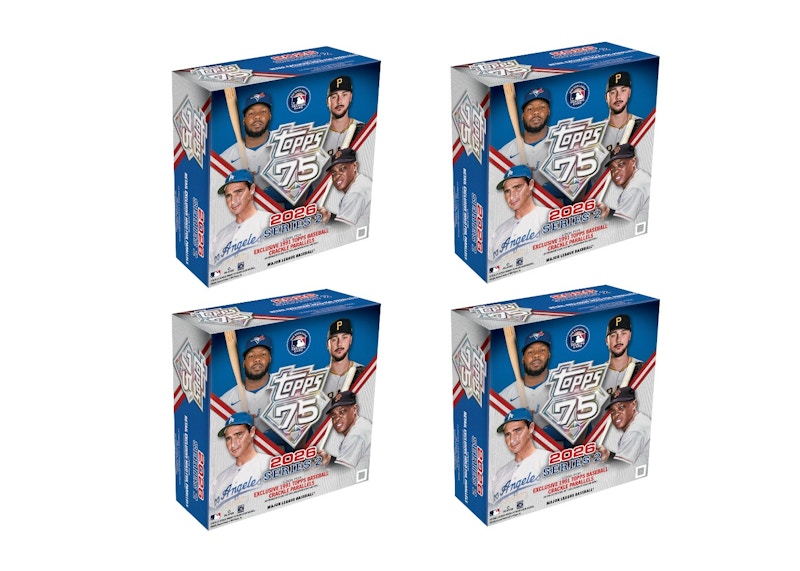 2026 Topps Series 2 Baseball Mega Box 4x Lot