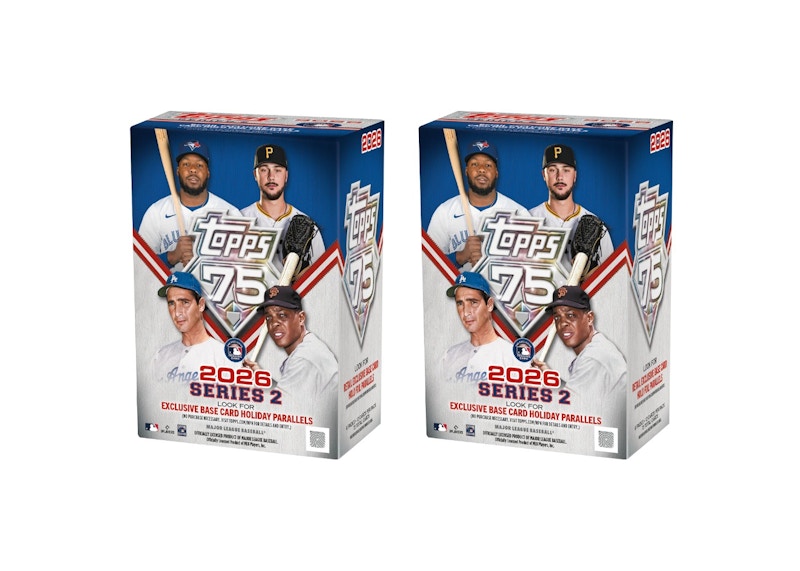 2026 Topps Series 2 Baseball Value Box 2x Lot