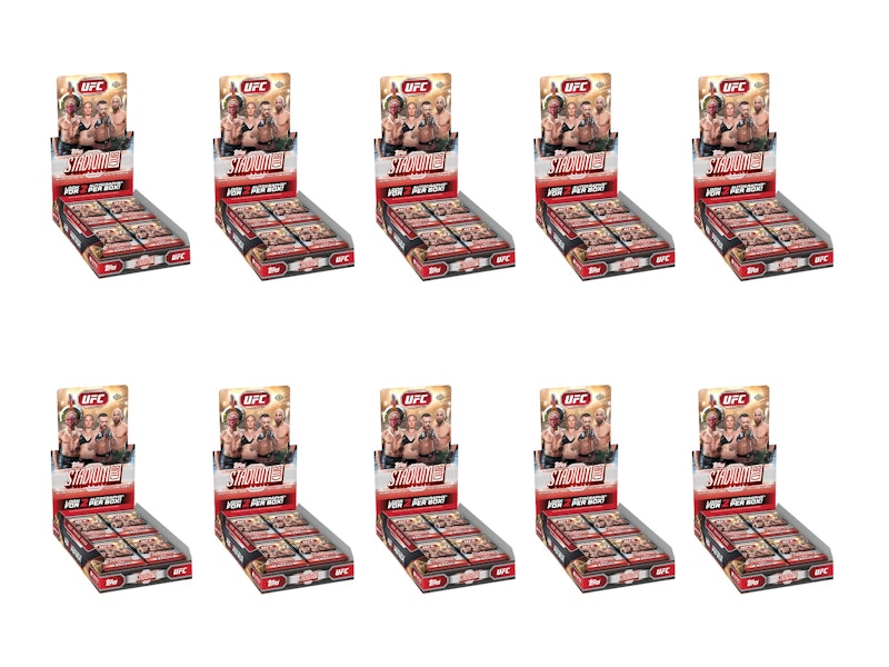 2026 Topps Stadium Club UFC Hobby Box 10x Lot