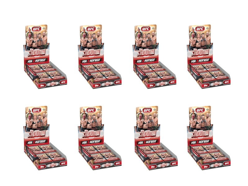 2026 Topps Stadium Club UFC Hobby Box 8x Lot