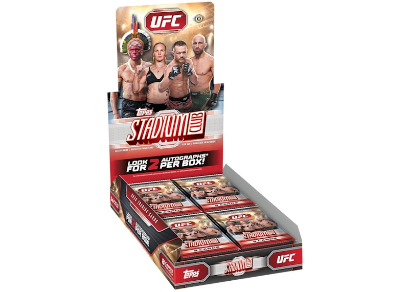 2026 Topps Stadium Club UFC Hobby Box