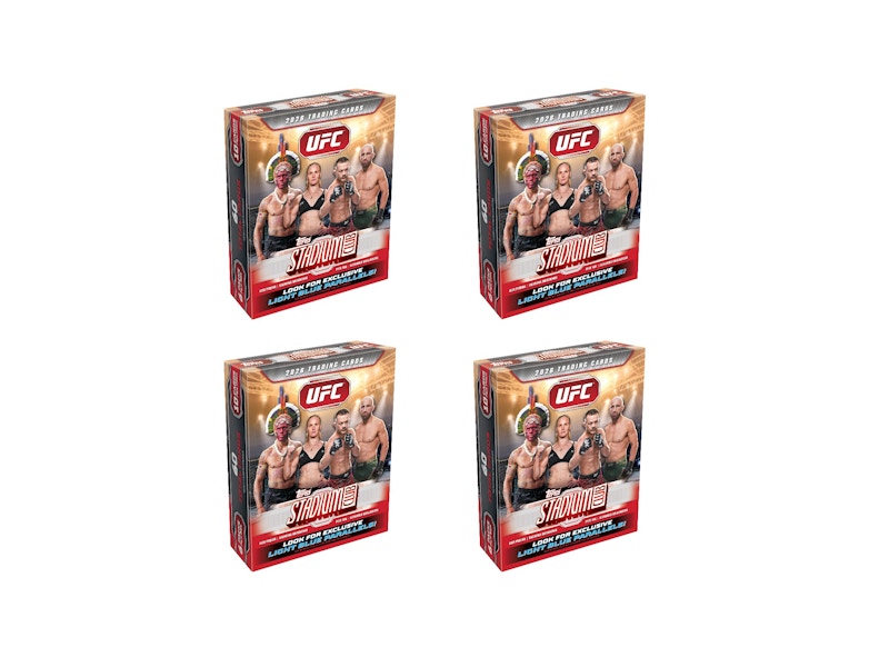 2026 Topps Stadium Club UFC Mega Box 4x Lot