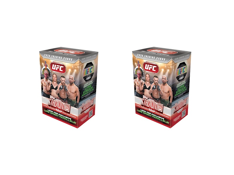 2026 Topps Stadium Club UFC Value Box 2x Lot