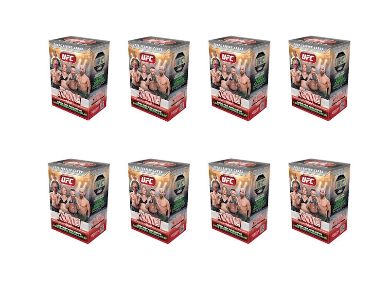 2026 Topps Stadium Club UFC Value Box 8x Lot