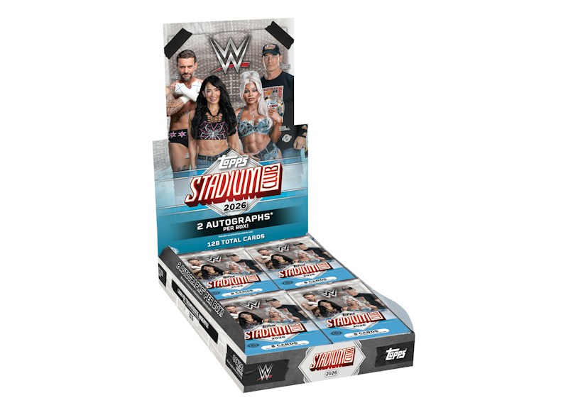 2026 Topps Stadium Club WWE Hobby Box