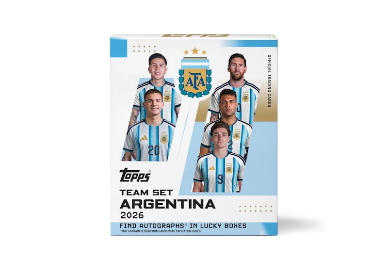 2026 Topps Team Set Argentina 2026 Box
