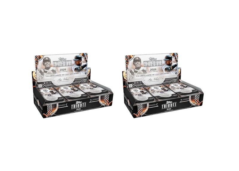 2026 Topps Tribute Baseball Hobby Box 2x Lot