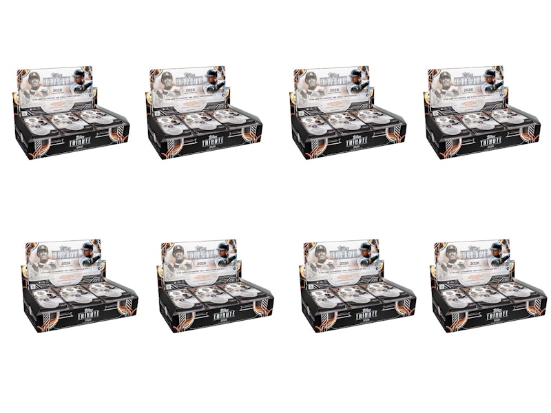 2026 Topps Tribute Baseball Hobby Box 8x Lot