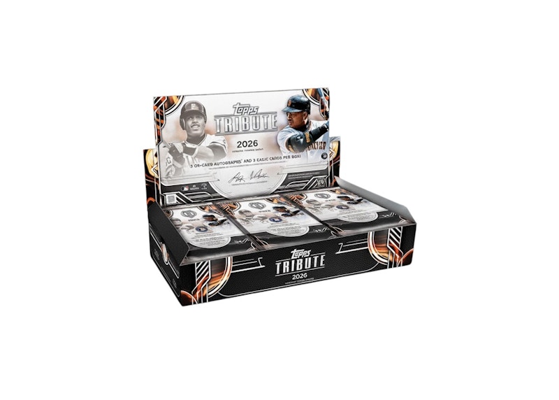 2026 Topps Tribute Baseball Hobby Box