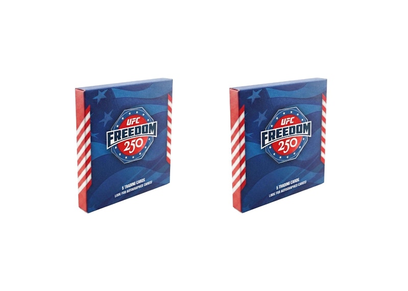2026 Topps UFC Freedom 250 (2x Lot)
