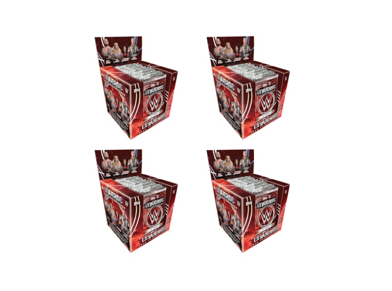 2026 Topps Universe WWE Hobby Box 4x Lot
