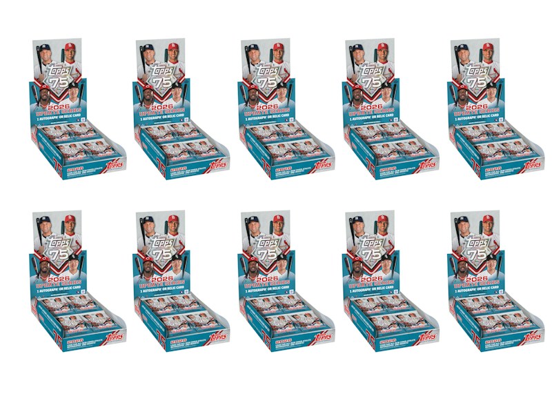2026 Topps Update Series Baseball Hobby Box 10x Lot