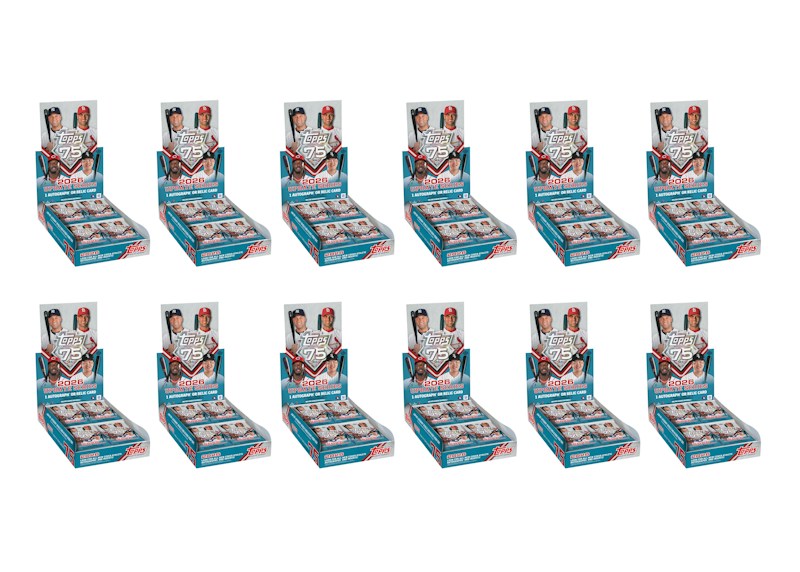2026 Topps Update Series Baseball Hobby Box 12x Lot