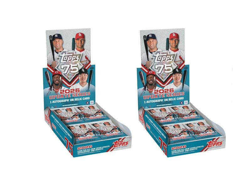 2026 Topps Update Series Baseball Hobby Box 2x Lot