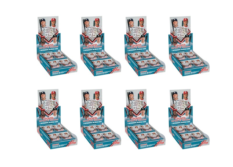 2026 Topps Update Series Baseball Hobby Box 8x Lot