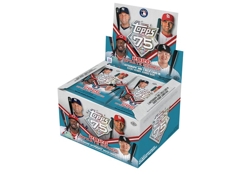 2026 Topps Update Series Baseball Jumbo Box
