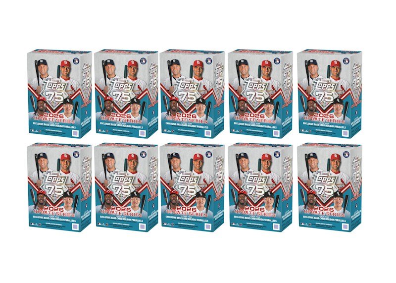 2026 Topps Update Series Baseball Value Box 10x Lot