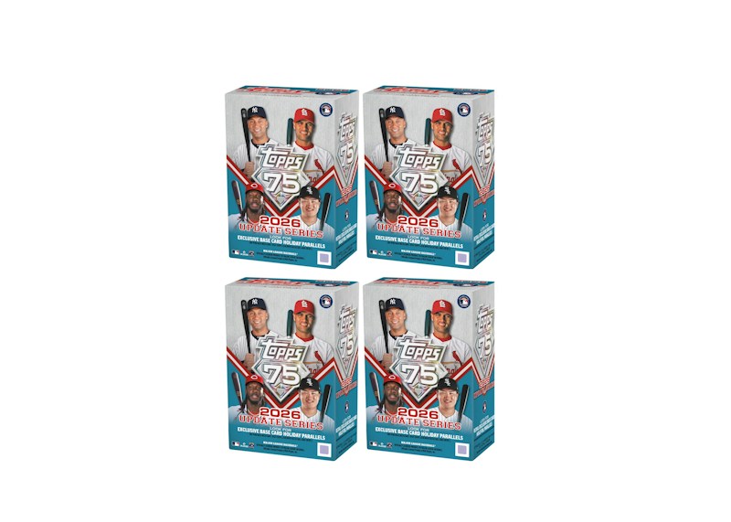 2026 Topps Update Series Baseball Value Box 4x Lot
