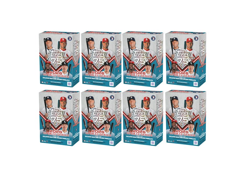 2026 Topps Update Series Baseball Value Box 8x Lot